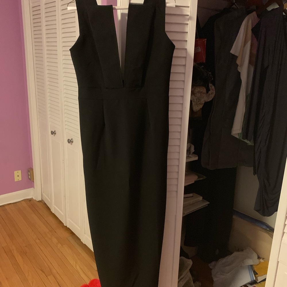 Black prom dress or evening dress